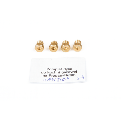 Części zamienne ARDO Dysze propan-butan Ardo X244