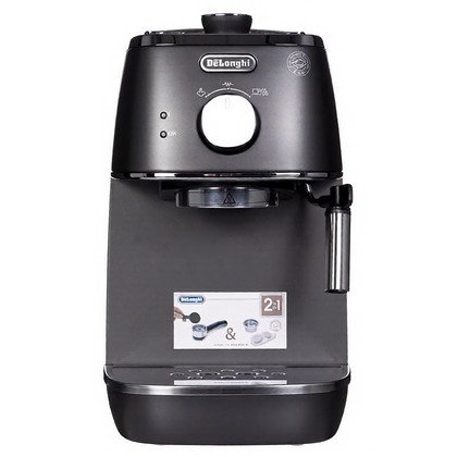 Ekspres kolbowy DeLonghi Distinta ECI 341.BK 1050 W perłowo-czarny