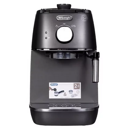 Ekspres kolbowy DeLonghi Distinta ECI 341.BK 1050 W perłowo-czarny