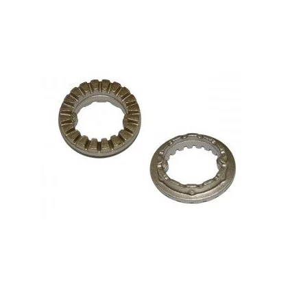Pierścień rozdzielający małego palnika do płyty gazowej Ariston / Indesit / Hotpoint / Whirlpool mosiądz C00027179 482000026101