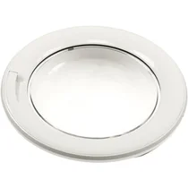 Kompletne drzwi z zawiasem do pralki Candy / Haier / Hoover 43028114