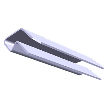 Plastikowe ramki półek do lodówe Listwa przednia półki szklanej do chłodziarki Electrolux / AEG 750 mm
