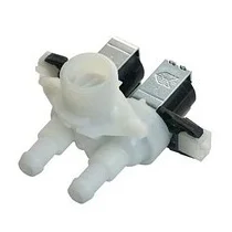 Elementy elektryczne do pralek r Elektrozawór wody 2-drożny do pralki Whirlpool / Indesit / Ariston / Hotpoint 90° 481227118086 C00456527