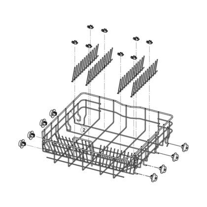 BASKET BOTT.SILVER NO-UK