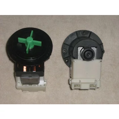 Elementy elektryczne do pralek r Silnik pompy odpływowej do pralki Ariston / Indesit / Hotpoint / Whirlpool Plaset skręcany czarny 49896 C00142846 482000081892