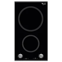 Płyta ceramiczna do zabudowy Whirlpool 2 pola grzewcze czarna 3500 W AKT 360 IX