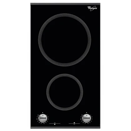 Płyta ceramiczna do zabudowy Whirlpool 2 pola grzewcze czarna 3500 W AKT 360 IX