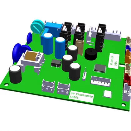 Termostaty regulowane do lodówek Nieskonfigurowany moduł elektroniczny do chłodziarki i zamrażarki Electrolux / AEG ERF2501 2425784028