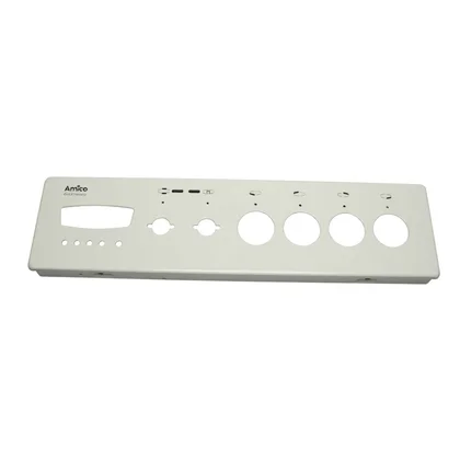 Elementy obudowy Biała tablica panel przedni do kuchni gazowej Amica model 2000 / 2202 9018618