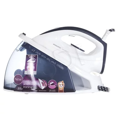 Żelazko z generatorem pary Philips SpeedCare GC 6630/20 2400 W biało-granatowe