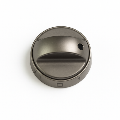 Pokrętło srebrne do piekarnika numeryczne + funkcje G452.00/09.8439.00 (8032663)