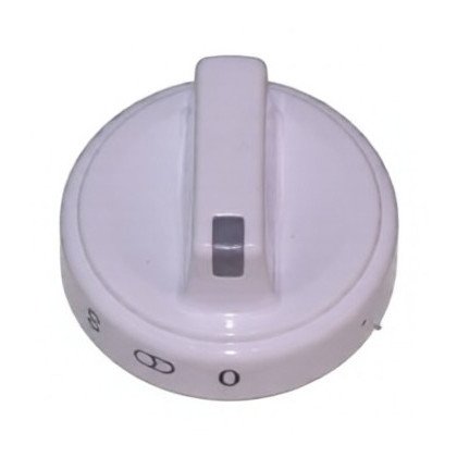 Pokrętło białe do płytki grzejnej elektrycznej Amica, pole poszerzone E453.00/09.2172.00 8030105