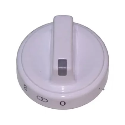 Pokrętło białe do płytki grzejnej elektrycznej Amica, pole poszerzone E453.00/09.2172.00 8030105