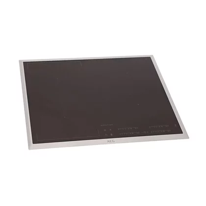 Płyty szklane Płyta ze szkła ceramicznego z ramą INOX do płyty grzejnej Electrolux / AEG 5551123960