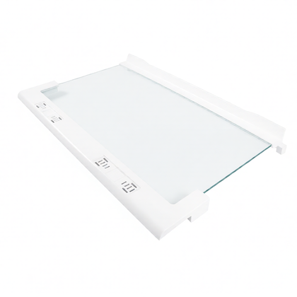 Półki na plastikowe i druciane r Półka szklana nad pojemnikiem na warzywa do lodówki Whirlpool / Indesit / Ariston / Hotpoint 481946678356 C00556213