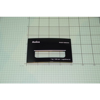 1049665 Wkładka ozdobna osł.poj.na deterg AMICA