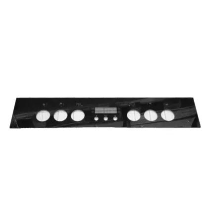 Elementy obudowy Panel przedni tablicy sterowania do kuchenki Amica 2TaYHSr-plat bez logo platynowy 9031649
