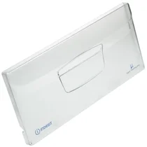 Front górnej szuflady zamrażarki do lodówko-zamrażarki Ariston / Indesit / Hotpoint / Whirlpool 43 x 19,7 cm C00291478 482000023307