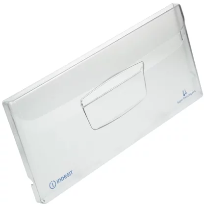 Front górnej szuflady zamrażarki do lodówko-zamrażarki Ariston / Indesit / Hotpoint / Whirlpool 43 x 19,7 cm C00291478 482000023307