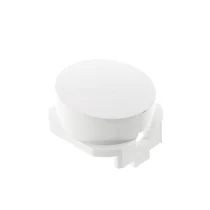 Pokrętła i kontrolki do suszarek Przycisk panelu sterowania do pralki i suszarki Electrolux / AEG biały okrągły Ø19.5 mm