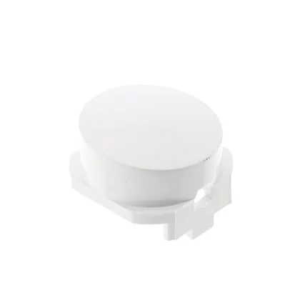 Pokrętła i kontrolki do suszarek Przycisk panelu sterowania do pralki i suszarki Electrolux / AEG biały okrągły Ø19.5 mm