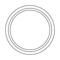 Kulka węża odpływu do pralki Electrolux / AEG Ø46 mm