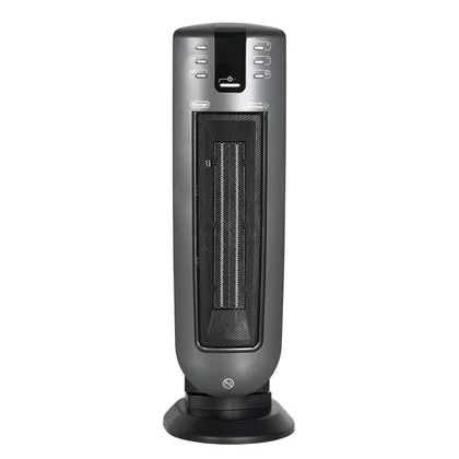 Termowentylator ceramiczny DeLonghi TCH7091ER 2000 W czarno-srebrny