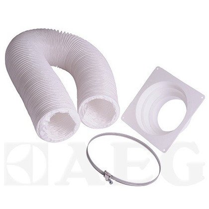 Węże do suszarek bębnowych Zestaw wywiewowy do suszarki kondensacyjnej 102mm 3m Electrolux (50292035008)