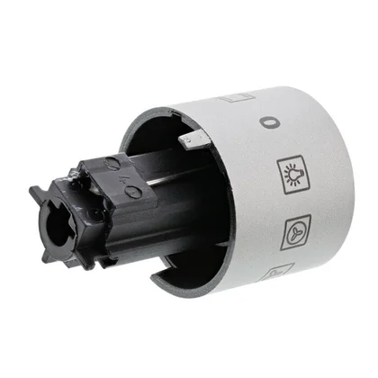 Pokrętło funkcji do piekarnika i płyty grzejnej Electrolux / AEG nierdzewne 9+0