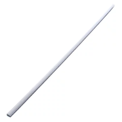 Elementy szklane i plastikowe lo Srebrny profil półki szklanej do lodówki Ariston / Indesit / Hotpoint / Whirlpool 594 x 10 mm C00292446 482000072406