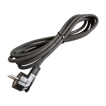 Przewód przyłączeniowy do urządzeń AGD Domax 3 x 1,5 mm² 3 m czarny 25046