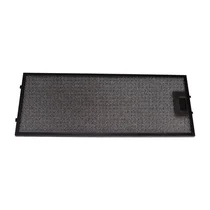 Filtry do okapów Amica Filtr aluminiowy przeciwtłuszczowy do okapu Amica czarny 200 x 496 x 9 mm