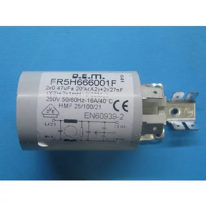 Filtr przeciwzakłóceniowy do pralki Gorenje / Hisense 124488