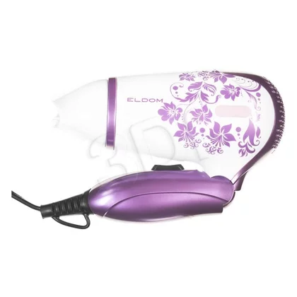 Suszarka do włosów Eldom HT99 1400 W biało-fioletowa