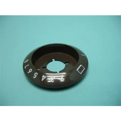 Pierścień pokrętła do kuchenki Amica brązowy 8018017 G501.00/09.8404.02