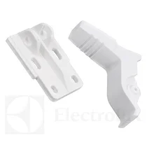 Zestaw białego pedału drzwi do chłodziarko-zamrażarki Electrolux / AEG 960018026