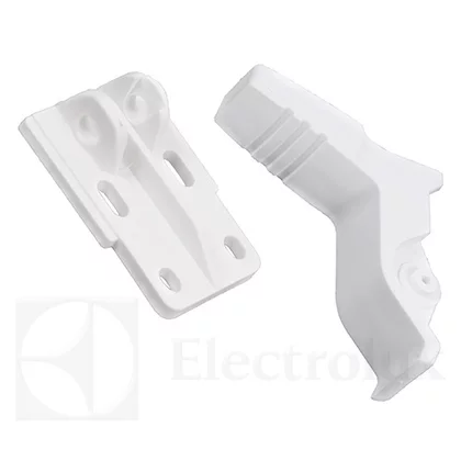 Zestaw białego pedału drzwi do chłodziarko-zamrażarki Electrolux / AEG 960018026