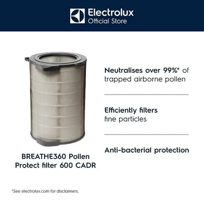 Filtry oczyszczaczy powietrza Filtr węglowy BREATHE360 Pollen Protect do oczyszczacza powietrza Electrolux / AEG Pure A9 EFDBTH6 9009229775