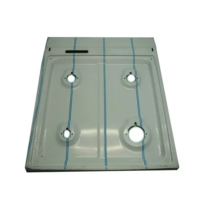 Elementy obudowy Płyta robocza inox do kuchenki Amica 1 komin, pole poszerzone 8015372