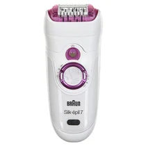 Depilator Braun Silk-épil 7 Wet & Dry 7-527 z zasilaczem i głośnikiem