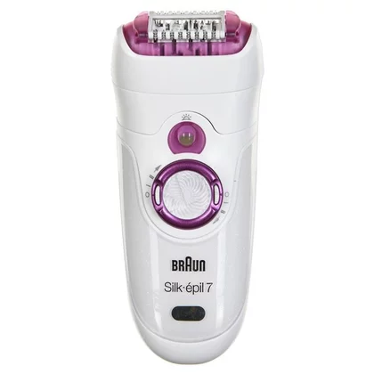 Depilator Braun Silk-épil 7 Wet & Dry 7-527 z zasilaczem i głośnikiem