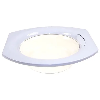 Drzwiczki kompletne do pralki Ariston / Indesit / Hotpoint / Whirlpool białe C00065997 482000027222