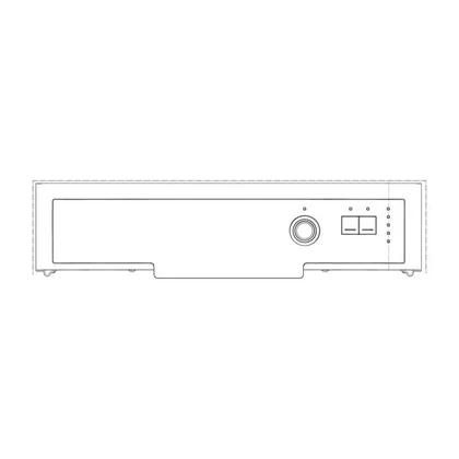 Maskownica pod panelem przednim do zmywarki Electrolux / AEG biała 8087439017