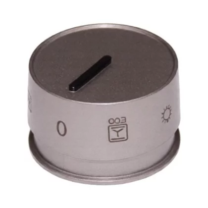 Pokrętło do piekarnika lub kuchenki Amica srebrne 9075222 CODE2v2/09.14539.00