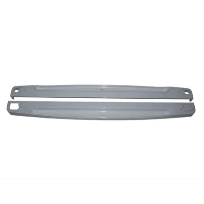Elementy szklane i plastikowe lo Uchwyty drzwi chłodziarki do lodówki Whirlpool białe 2 szt. 481931039686 C00555826 481231018663 C00340104
