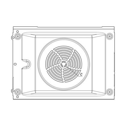 BAFFLE PLATE,INTERNAL,BLACK (3532460056)