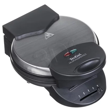 Gofrownica Tefal WM310D11 1000 W inox-czarna