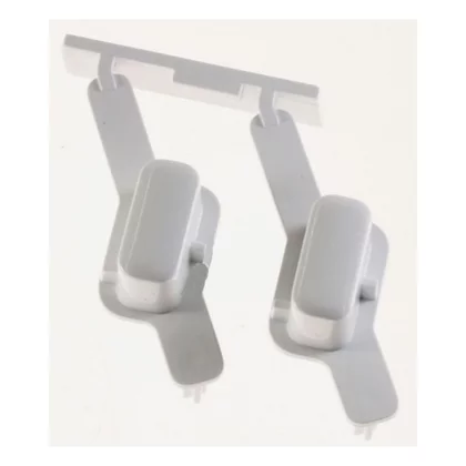 Podwójny przycisk funkcyjny do pralki Whirlpool / Indesit / Ariston / Hotpoint biały 481071425351 C00312192