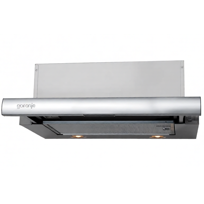 Okap teleskopowy do zabudowy Gorenje DKF 500 MH srebrny 420 m3/h