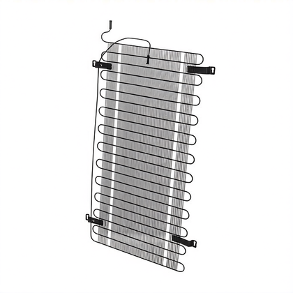 Skraplacz główny do chłodziarki Electrolux / AEG 60x24cm
